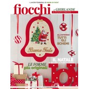 Mani di Fata Magazine - Christmas Bows and Garlands to Cross Stitch
